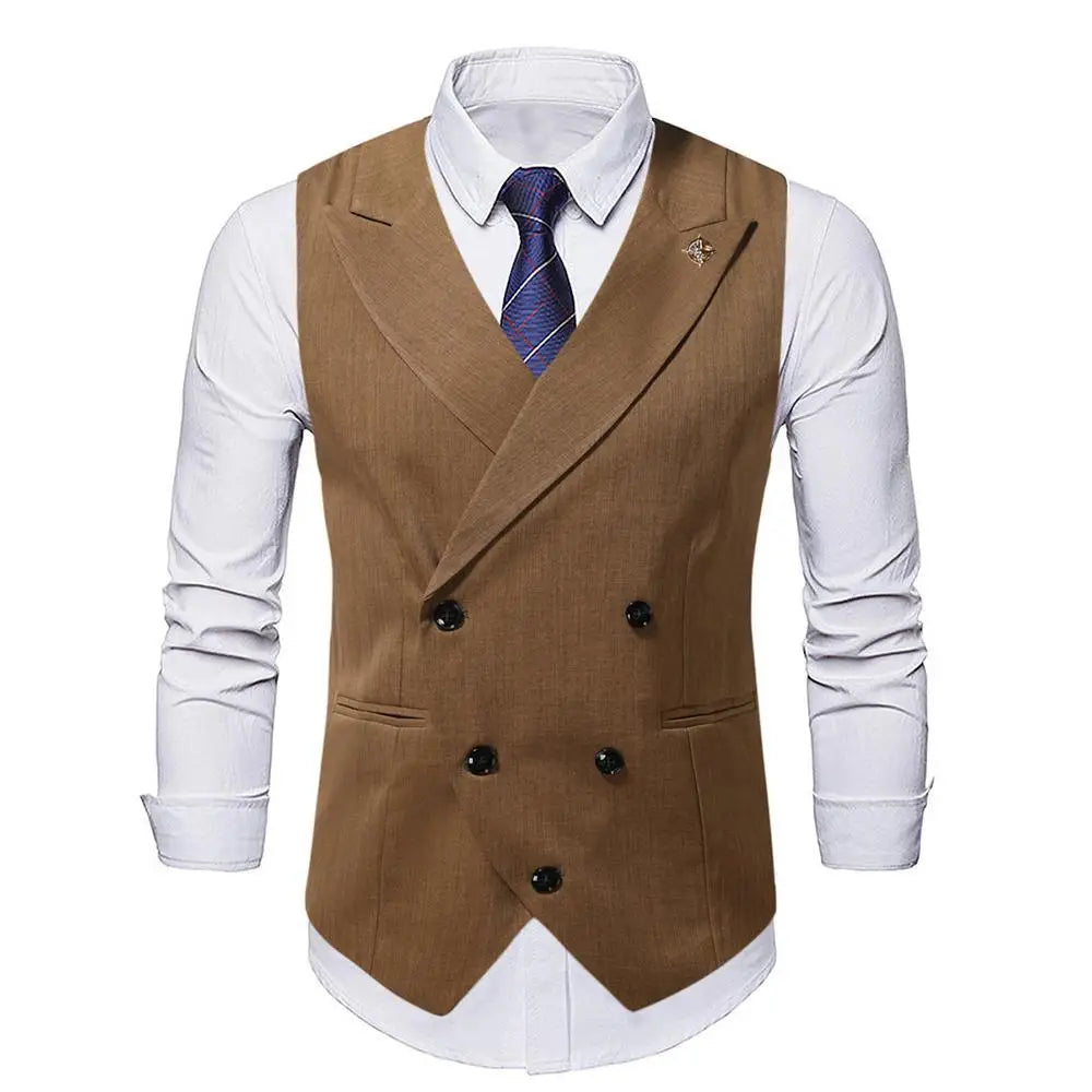 Gentleman’s Choice Black Suit Vest