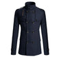 Men's Long Overcoat Fashion Gentleman Coat for Man